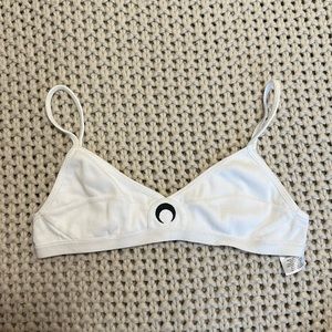 Marine Serre Logo Bra